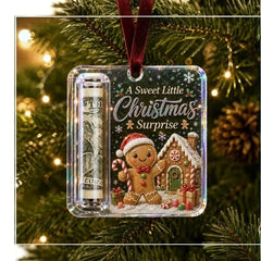 Christmas Cash Holder Ornament – Holiday Money Gift